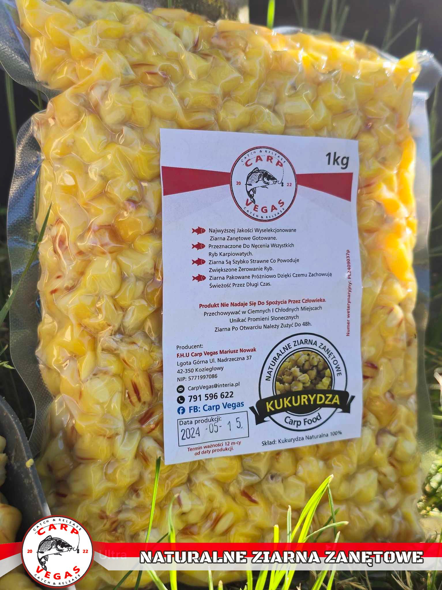 Kukurydza Carp Vegas - obrazek 3